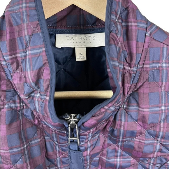 Talbots • Plaid Vest - Picture 4 of 7